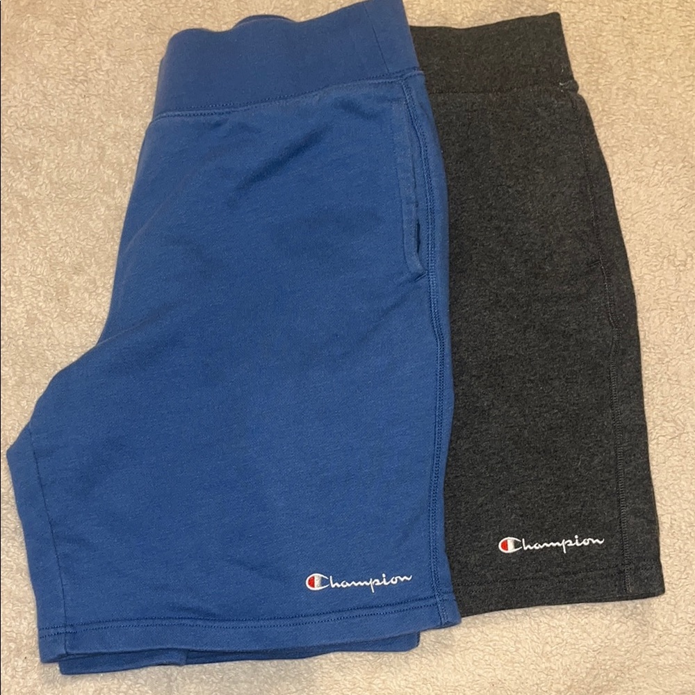 Champion Blue and Gray Shorts